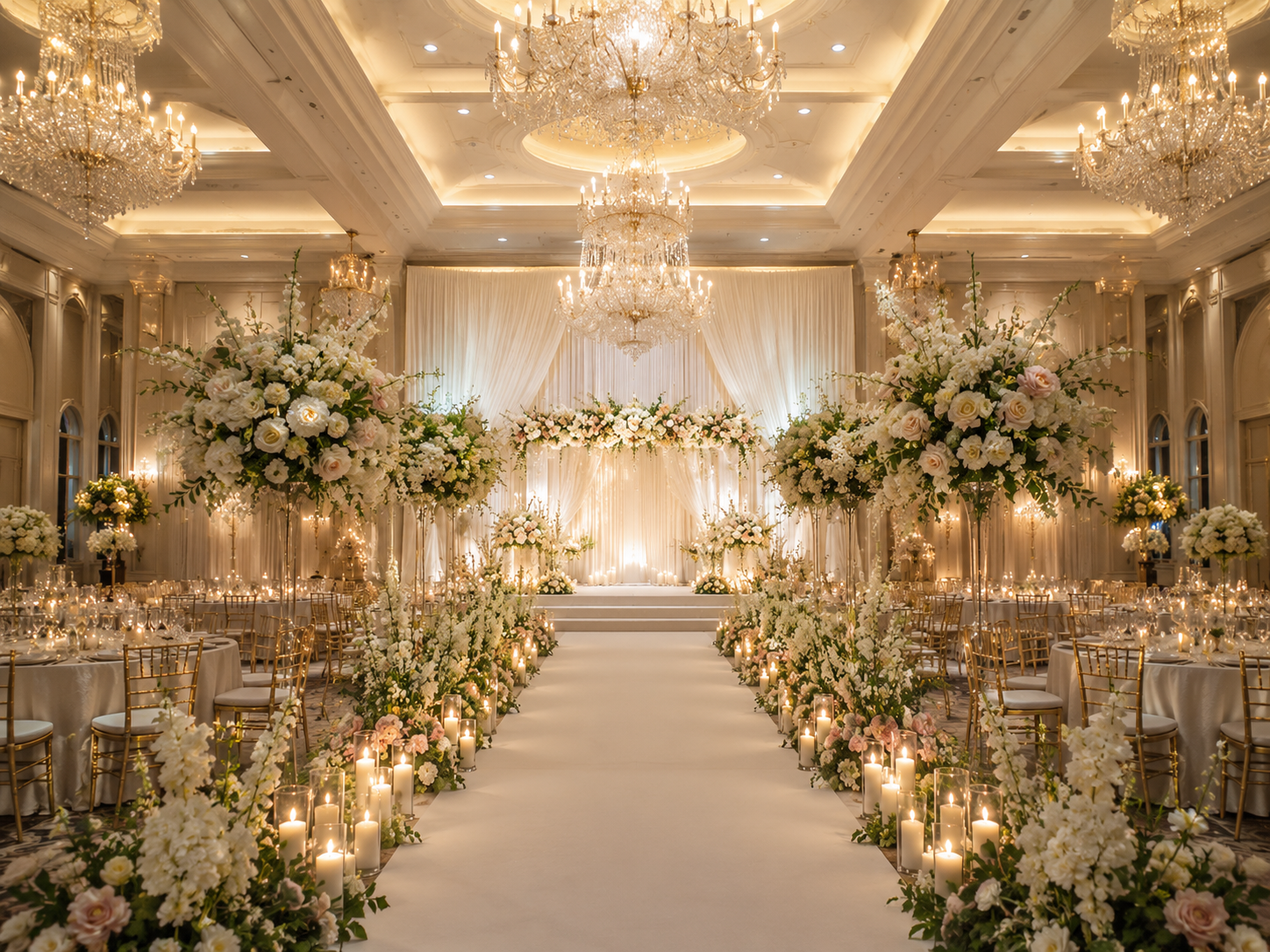BALLROOM WEDDING FM7 FOR A LUXURIOUS AND MEMORABLE CELEBRATION