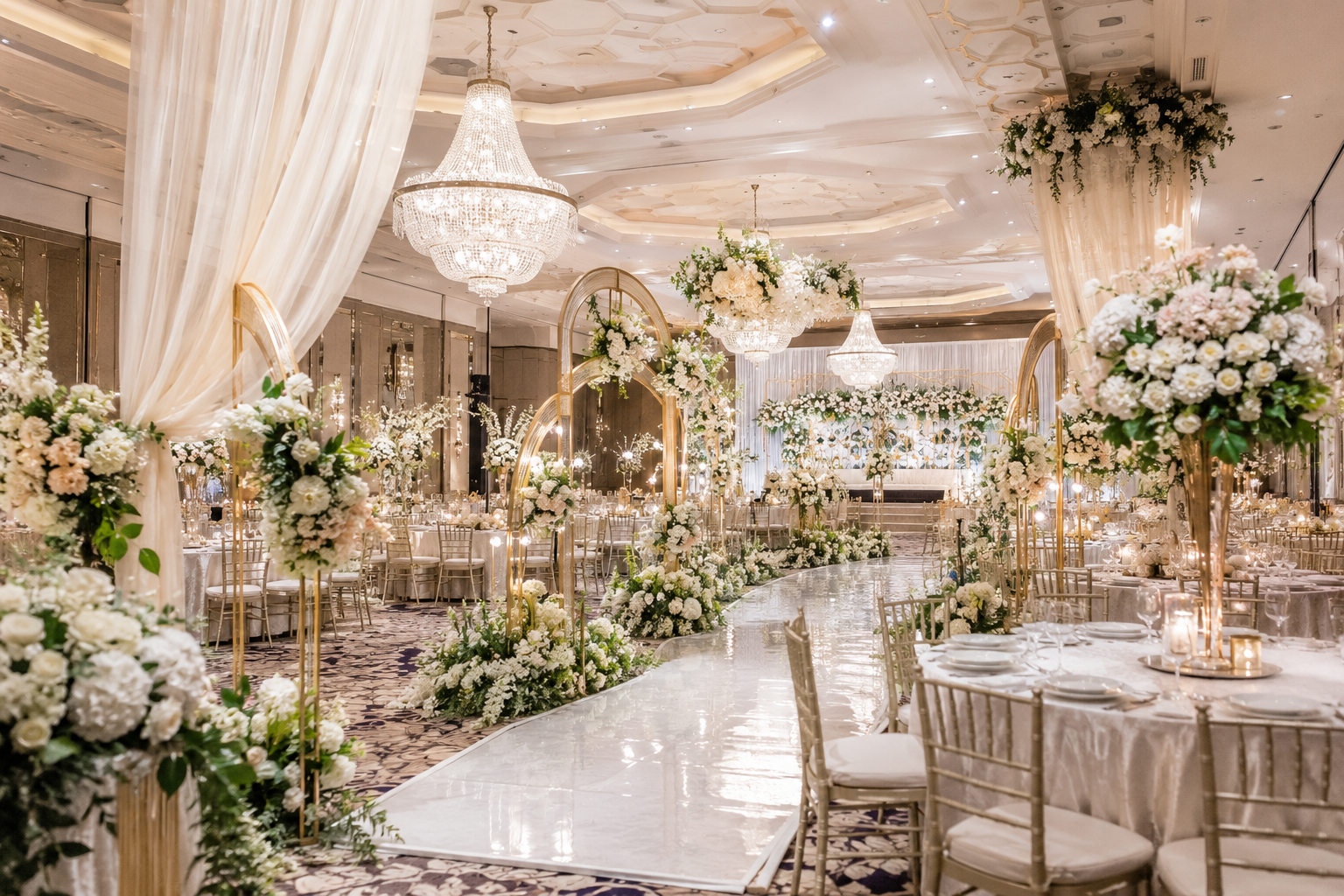 FM7 Wedding Ballroom, the Perfect Choice for an Elegant Reception