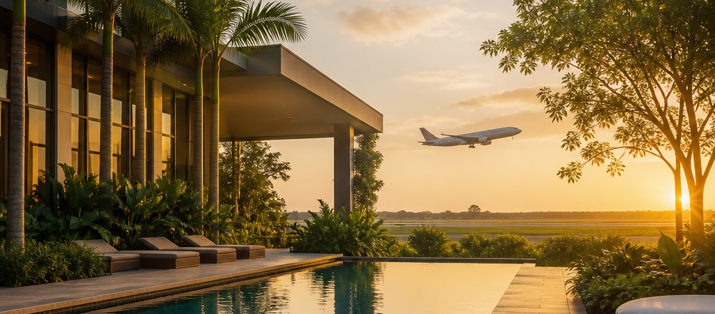 Resort Hotel Near the Airport for a Relaxing Stopover